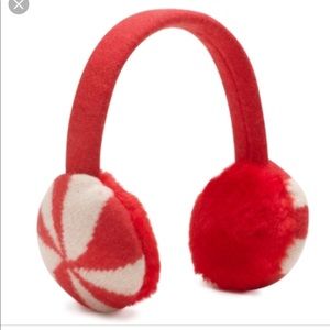 Kate Spade peppermint earmuffs (brand new)
